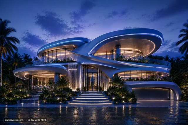 Merancang Perjalanan Air Hujan di Kabupaten Batang Hari — visual arsitektur 1