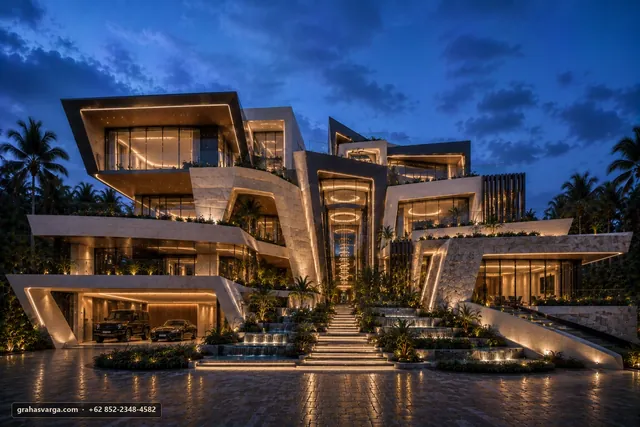 Desain Bangunan Komersial di Kabupaten Batang Hari — visual arsitektur 1