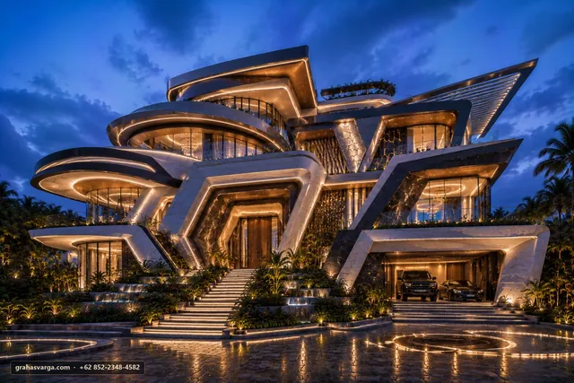 Desain Bangunan Komersial di Kabupaten Batang Hari — visual arsitektur 2