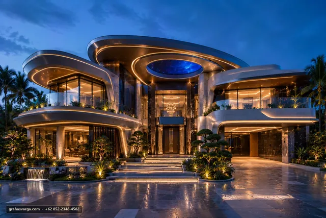 Desain Bangunan Komersial di Kota Jambi — visual arsitektur 1